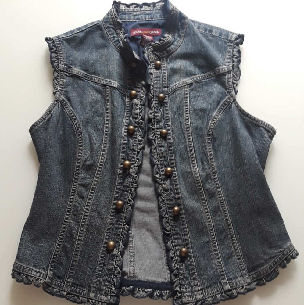 Womens Jones Wear Denim Vest